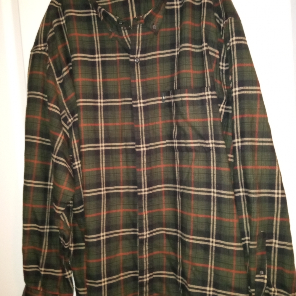 GHBass size 4X plaid shirt